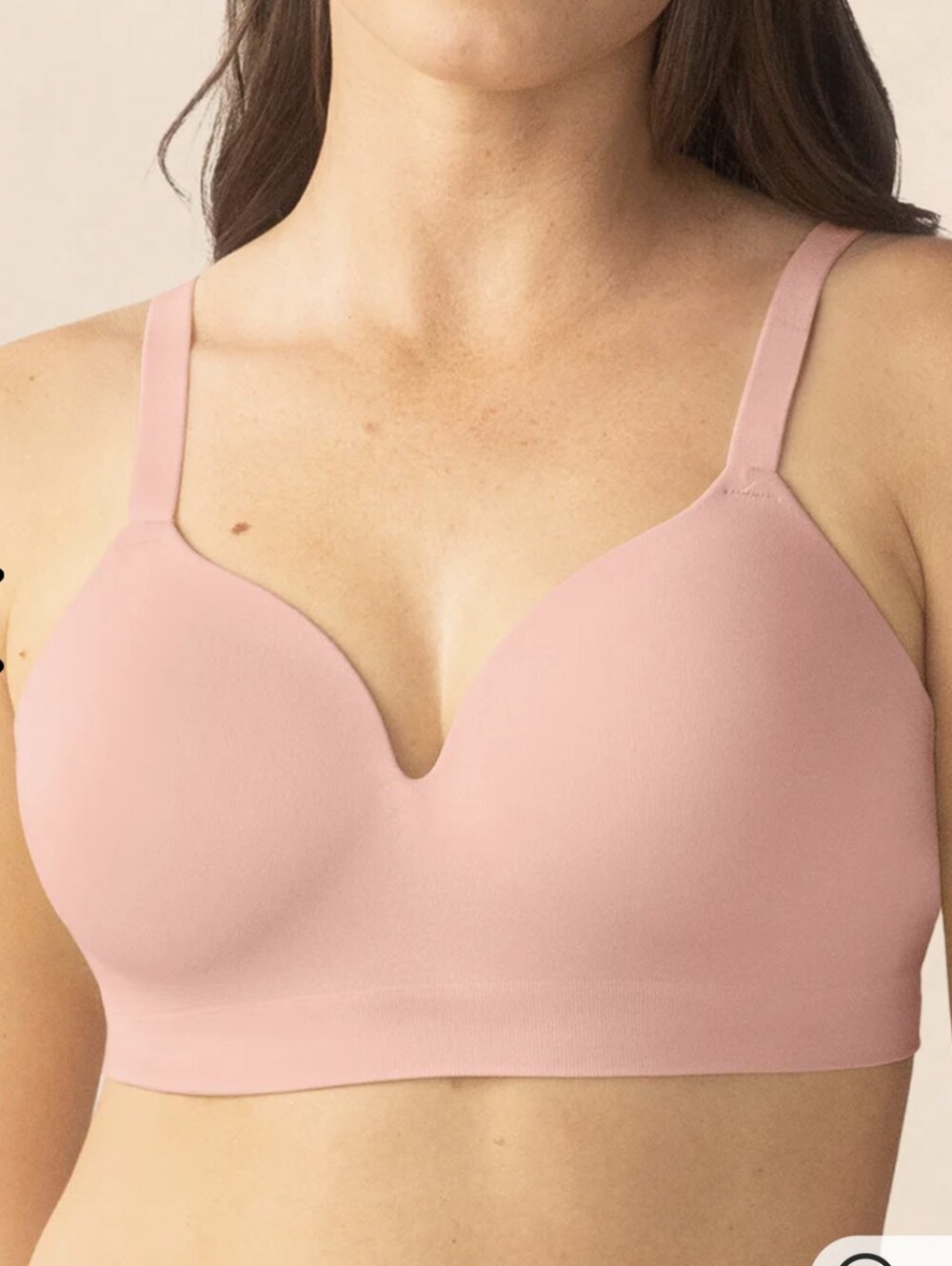 Truekind Supportive Comfort Wireless Shaping Bra w/ Band Extender - Size XL